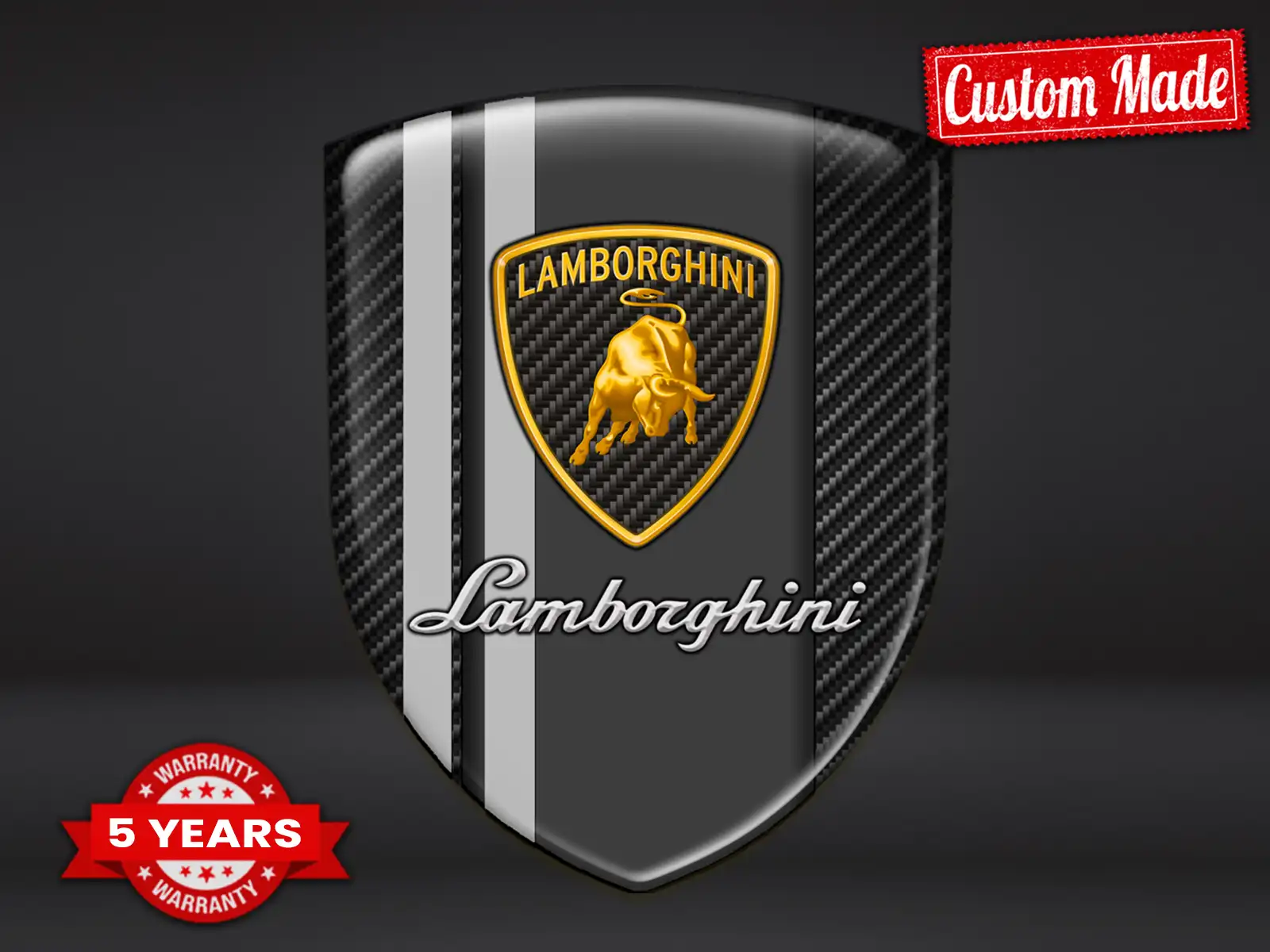 Lamborghini Autoembleme Hochwertig Anpassbar Design